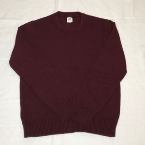Men’s Gap Wool Crewneck - Size S - Burgundy